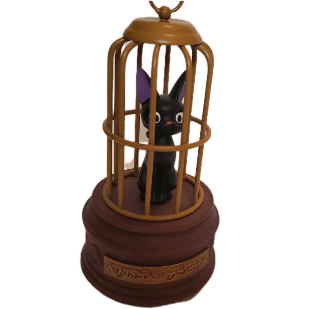 Studio Ghibli Kiki's Delivery Service Music Box Bird Cage Jiji